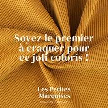 Charger l'image dans la galerie, Velours Ocre à personnaliser