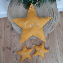 Charger l'image dans la galerie, Étoile Moutarde à suspendre