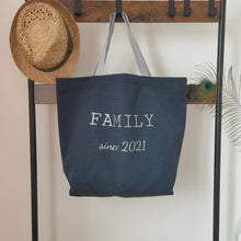 Charger l'image dans la galerie, Cabas "FAMILY since"