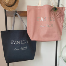 Charger l'image dans la galerie, Cabas "FAMILY since"