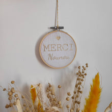 Charger l'image dans la galerie, Tambour MERCI ❤ Blanc