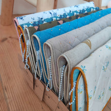 Charger l'image dans la galerie, Pochette Barrettes Camille beige ou bleue