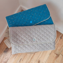 Charger l'image dans la galerie, Pochette Barrettes Camille beige ou bleue