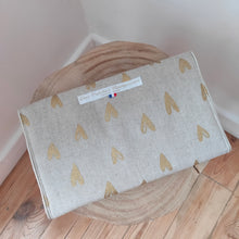 Charger l'image dans la galerie, Pochette Barrettes Cœurs dorés