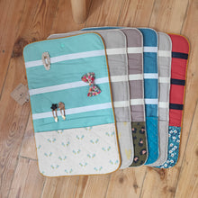 Charger l'image dans la galerie, Pochette Barrettes Camille beige ou bleue