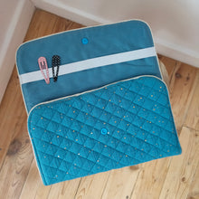 Charger l'image dans la galerie, Pochette Barrettes Camille beige ou bleue