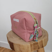 Charger l'image dans la galerie, Trousse rectangulaire Vieux Rose