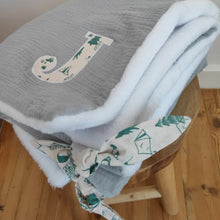 Charger l'image dans la galerie, Couverture Gaze Gris & Bivouac