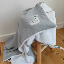 Charger l'image dans la galerie, Couverture Gaze Gris & Bivouac