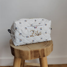 Charger l'image dans la galerie, Trousse rectangulaire gaze fleuri