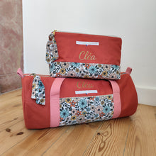 Charger l'image dans la galerie, Terracotta & tissu fleuri