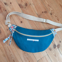 Charger l'image dans la galerie, Banane L bleu canard Liberty