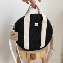 Charger l'image dans la galerie, Sac Rond Bouclette noire