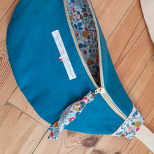 Charger l'image dans la galerie, Banane L bleu canard Liberty