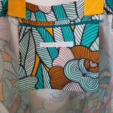 Charger l'image dans la galerie, Cabas Wax turquoise