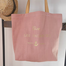 Charger l'image dans la galerie, Cabas "Vive les Vacances"