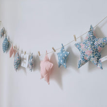 Charger l'image dans la galerie, Guirlande Liberty Bleu/Rose