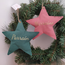 Charger l'image dans la galerie, Étoile Vert sapin à suspendre
