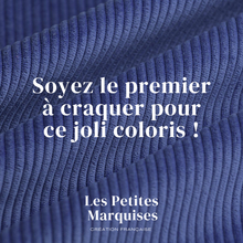 Charger l'image dans la galerie, Velours Bleu roi à personnaliser
